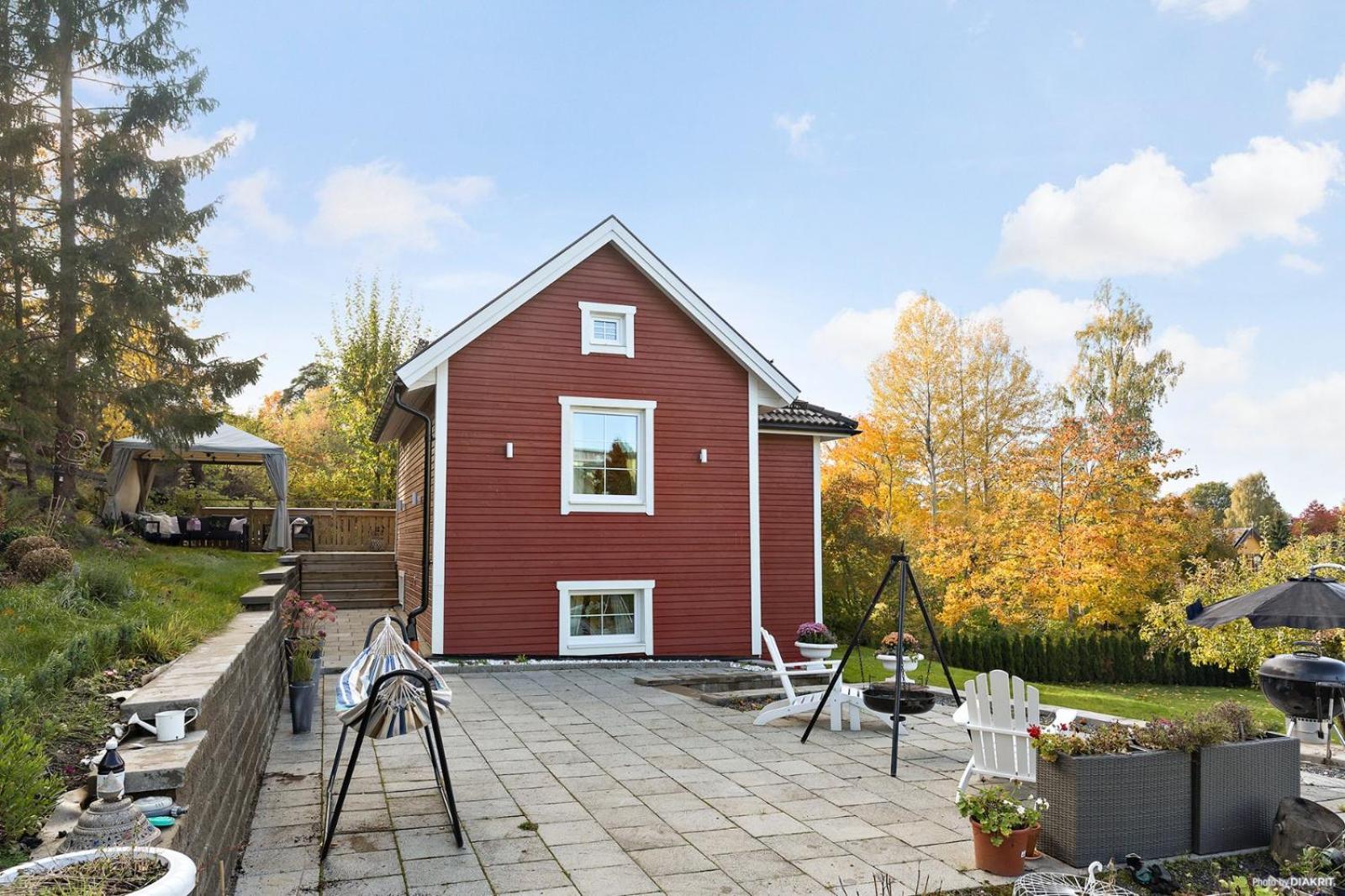 Charming Apartment In A Red House In Estocolmo Exterior foto